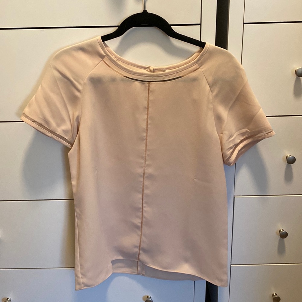 Calvin Klein Blush Blouse (Small)